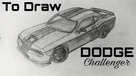 Best How To Draw A Dodge Challenger Of All Time Learn More Here Drawboy2