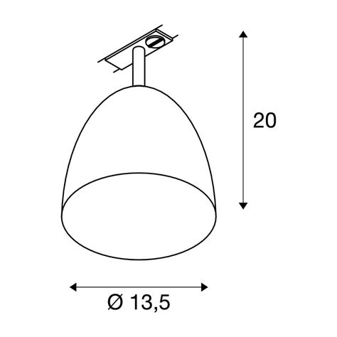 1 Phase Spot PARA CONE 14 QPAR51 SLV 1002874 KS Light KS Lys