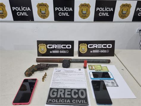 Greco cumpre mandado de prisão de integrante de facção criminosa em