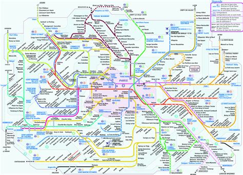 Plan De Metro Paris Horaires | Subway Application