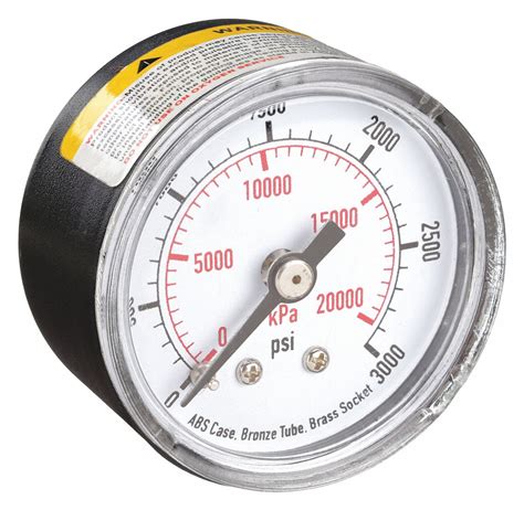 To Psi In Dial Commercial Pressure Gauge Fma Fma