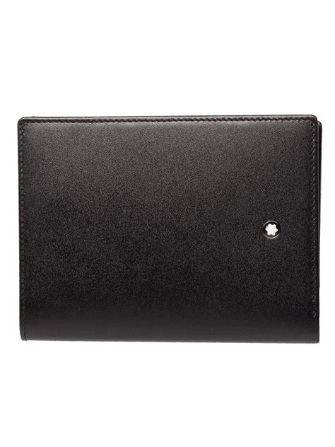 Montblanc Mont Blanc Wallet In Black | ModeSens | Mont blanc wallet, Wallet, Mont blanc