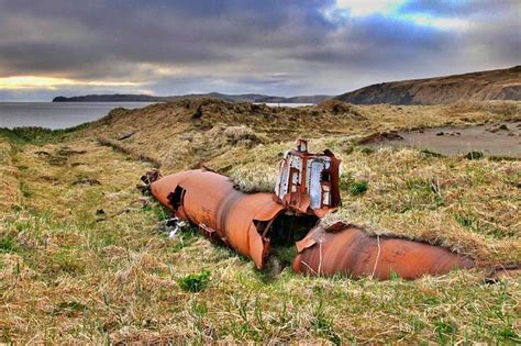 Japanese Type A Midget Submarine Kiska Island Aleutian World War Ii