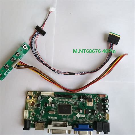 SheKit For LTN101NT02 C01 Panel Screen VGA DVI Controller Board LVDS