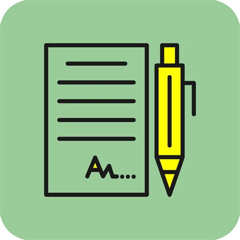 Signature Vector Icon Design 21007978 Vector Art At Vecteezy