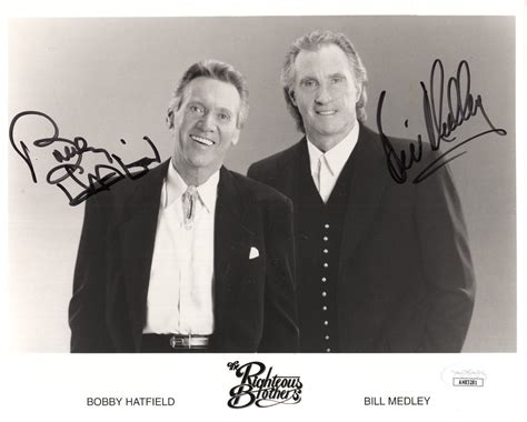 Righteous Brothers Hand Signed X Photo Bobby Hatfield Bill Medley