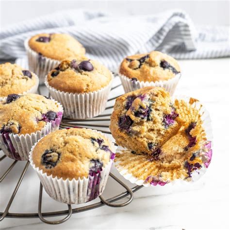 Blueberry Buckwheat Muffins Essentially Emma