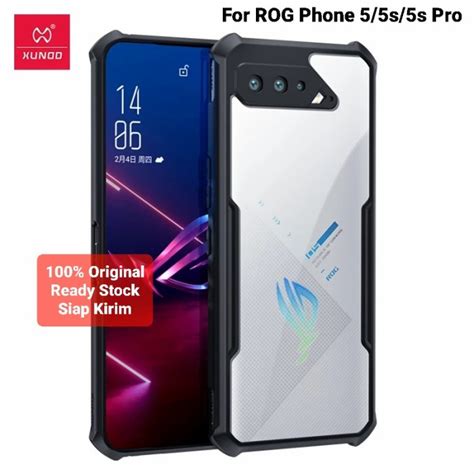 Jual NEW Case Asus ROG Phone 5 5s 5s Pro XUNDD Original Hybrid Clear