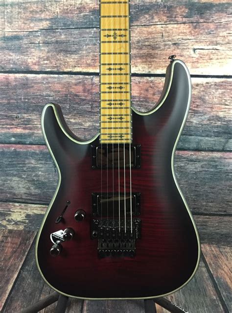 Schecter Left Handed Hellraiser Extreme C 1 Fr Electric Guitar 1875