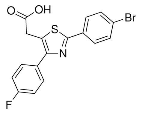 Bromophenyl Fluorophenyl Thiazol Yl Acetic Acid