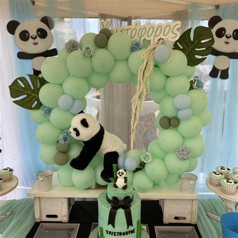 Adorable Panda Bear Themed Birthday Party