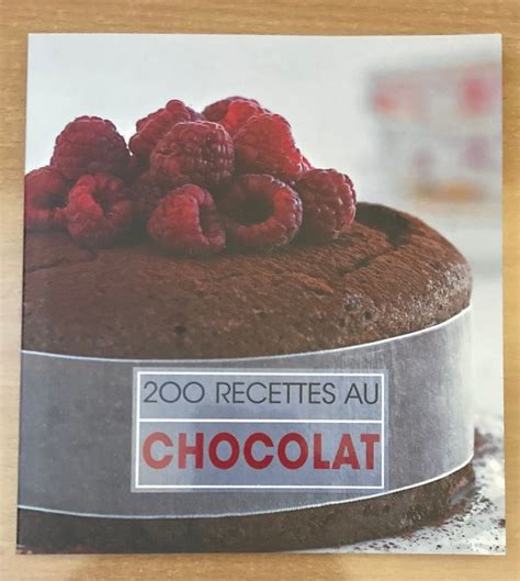 Livre De Recettes Au Chocolat Kaufen Auf Ricardo