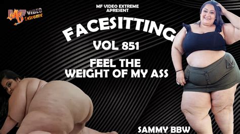 MF FACESITTING EXTREME FACESITTING BIG WOMAN VOL 851 SAMMY BBW FULLVIDEO NEW MF OCT 2021 Never