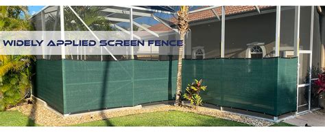 Windscreen4less Privacy Fence Screen Heavy Duty Windscreen