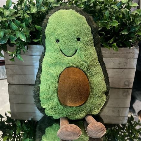 Jellycat Toys Large Jellycat 7 Amuseable Avocado Plush Stuffed