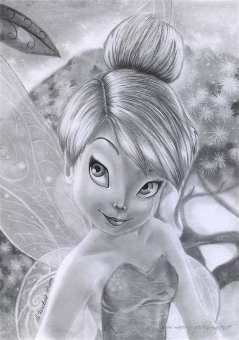 Tinker Bell By WitchiArt On DeviantART Disney Drawings Disney Art