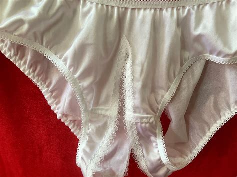 Culotte Bikini Sans Entrejambe En Nylon En Tissu Semi Etsy France