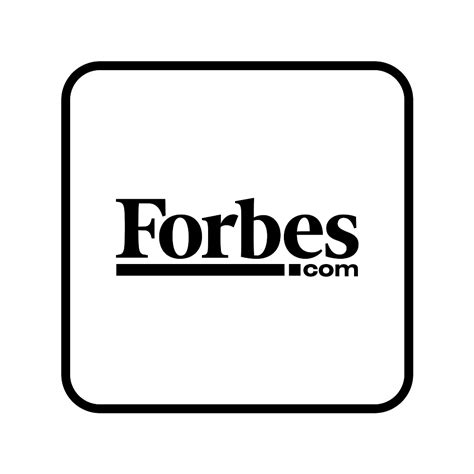 Download Black Background White Forbes Square Logo in SVG Vector or PNG