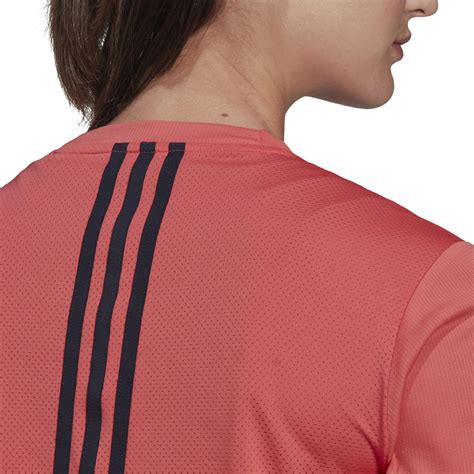 T Shirt Femme Adidas Aeroready Designed 2 Move 3 Stripes Sport Adidas Maillots Entraînement