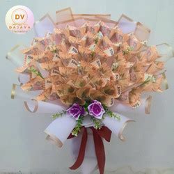 Promo Pembuatan Buket Uang Money Bouquet Kerangka Bunga Uang Model