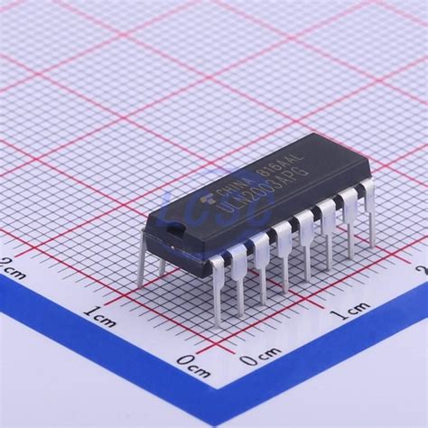 ULN2003APG TOSHIBA Darlington Transistor Arrays JLCPCB