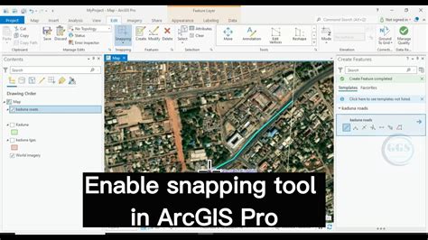 How To Enable Snapping Tool In Arcgis Pro Increase Accuracy Of Drawing