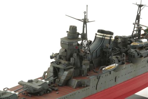 Japanese Chikuma Heavy Cruiser By Tamiya Models And