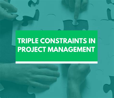 Triple Constraints In Project Management Pmpwow