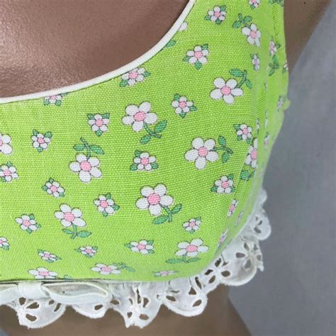 Vintage 1960 S Bikini Bra Top Made By Glenbrooke Depop