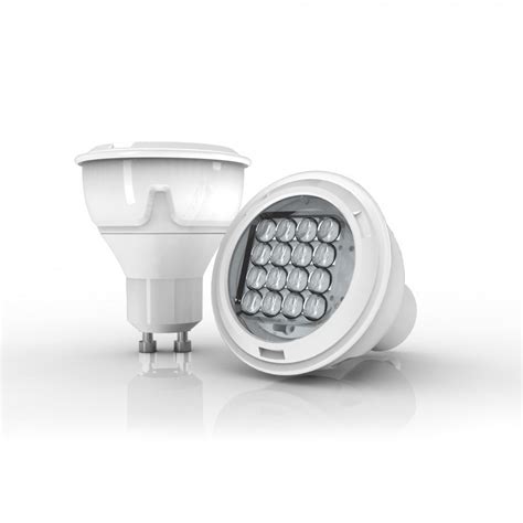 Ampoule Led Spot Culot Gu W Cons W Eq Lumiere Blanc Chaud