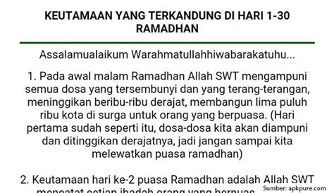 Contoh Ceramah Ramadhan Singkat Perumperindo Co Id