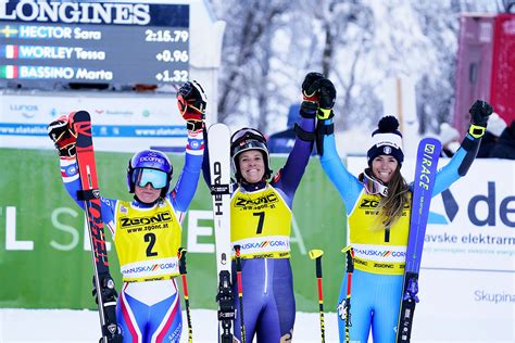 Bassino Terza Nel Gigante Di Coppa Del Mondo A Kranjska Gora Fisi