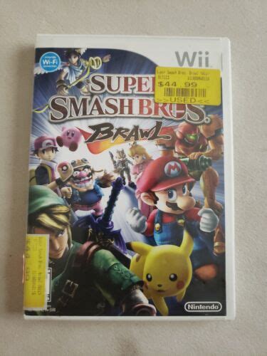 Super Smash Bros Brawl Nintendo Wii 2008 45496900397 EBay