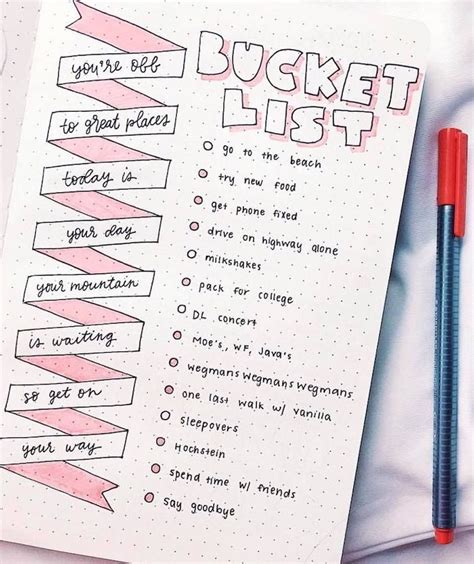 50 Bullet journal ideas for beginners to help get your life in order