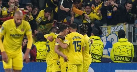 Batacazo de Villarreal en la Champions goleó a Juventus y lo sacó de