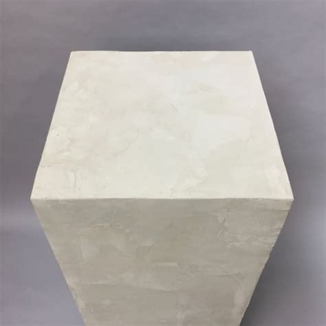 Concrete Effect Plinth Pedestal Or Display Column 100h X 40w X 40d Cm