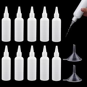 10 Pezzi Bottiglia Squeeze Di Plastica 100ml Bottiglie Di Condimento