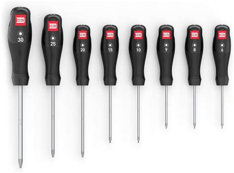 Torx Schraubendreher Set Tlg Tx Tx Mit Hybridtouch Graytip