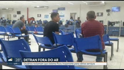 Vídeo Após manutenção sistema do Detran continua apresentando