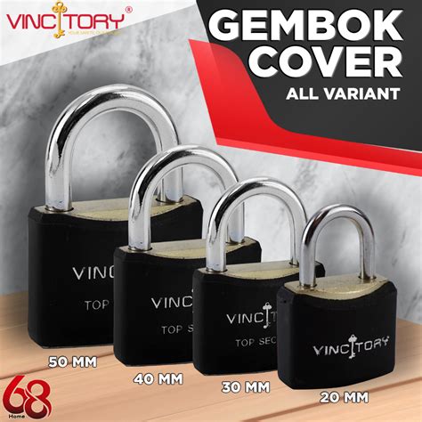 Jual Gembok Anti Maling Vincitory Gembok Hitam 20304050 Mm Gembok