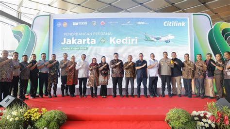 Bandara Dhoho Kediri Resmi Beroperasi Sekda Kota Kediri Hadiri