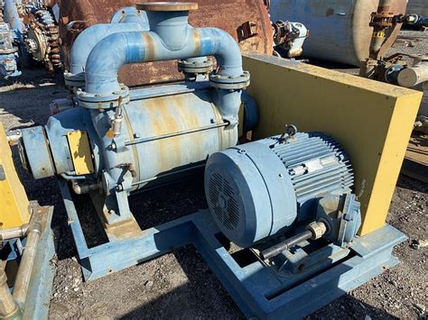 Used Sold Used Sihi Pumps Limited Liquid Ring Vacuum Pump At D H