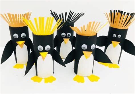 Paper-Tube-Penguin-Craft | Today's Creative Ideas