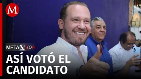 Santiago Taboada Acude A Su Casilla Para Votar Youtube