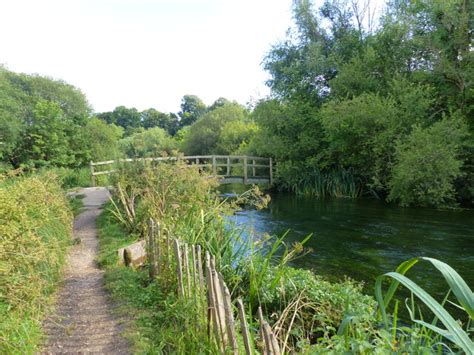 Footpath Footbridge And The River Ruth Sharville Cc By Sa 2 0