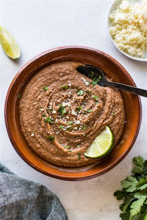 Instant Pot Refried Beans Isabel Eats