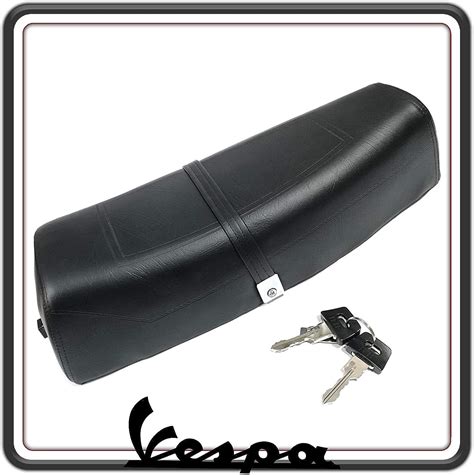 SELLA SELLONE SEDILE NERA COMPATIBILE CON PIAGGIO VESPA PX 125 150 200