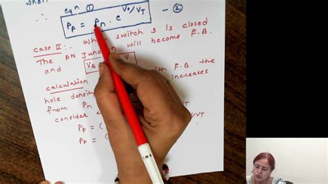 Diode Equation Derivation YouTube