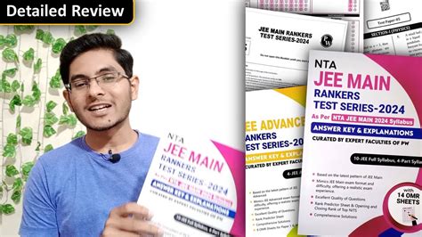 Pw Jee Main Jee Advanced Ranker S Test Series Review Iit Jee