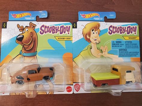 Hot Wheels Scooby Doo Scooby Doo Shaggy Hanna Barbera Character Cars For Sale